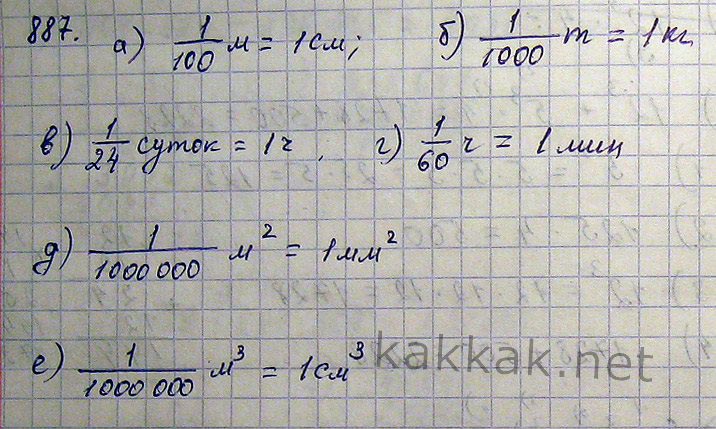 Какую долю метра составляет 1 мм